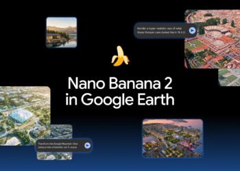 Nano Banana з’явився у Google Earth для генерації ШІ-візуалізацій