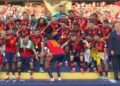 Трамп и президент FIFA вручили сборной Испании кубок ЧМ-2026