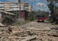 В Славянске и Краматорске вспыхнули пожары после ударов. ФОТО