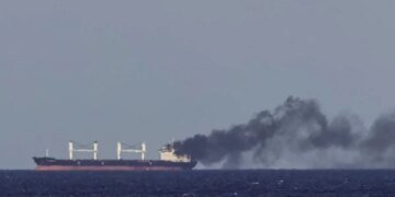 Российские беспилотники хладнокровно отбомбились по немецкому грузовому судну в Черном море