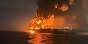 В сети появилось ВИДЕО атаки украинского дрона российского корабля