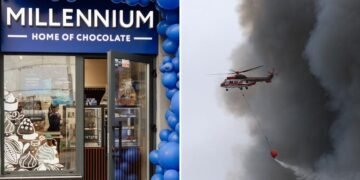 Россияне уничтожили склад шоколада Millennium в Днепре