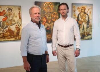 В Киеве открыли выставку «Волію миру», которую уже увидели в Нью-Йорке и Европе