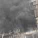 Взрывы в центре Днепра: россияне попали в офисное здание. ВИДЕО