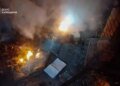 Российская атака повредила склады АТБ в Киевской области: вспыхнули пожары