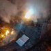 Российская атака повредила склады АТБ в Киевской области: вспыхнули пожары
