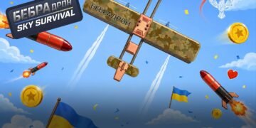Від реального БпЛА до гри: BlueBird Tech запустила «Бебрадрон: Sky Survival»