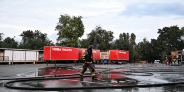 «Бандероль» уничтожила депо «Новой почты» в Днепре: есть погибший