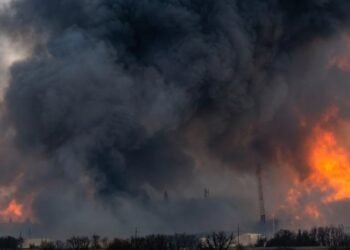 РФ нанесла массированный удар баллистике по объекту «Нафтогаза» на Полтавщине