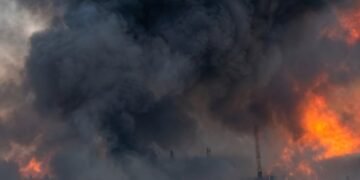 РФ нанесла массированный удар баллистике по объекту «Нафтогаза» на Полтавщине