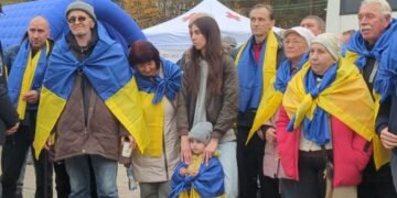 Эвакуированные жители Олешек пересекли границу Украины на Черниговщине, — Зеленский