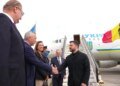Президент Украины Владимир Зеленский прибыл в Брюссель для участия в заседании Европейского совета