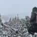 Четыре часа поисков в снежную бурю: спасатели вызволили туриста, заблудившегося на пути к Говерле