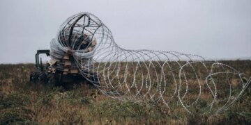 Стальной паук плетет стальные сети:  роботы ВСУ приготовили противнику «сюрприз». ФОТО