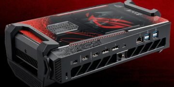 Asus випустила міні-ПК ROG NUC 16 у стилі Phantom Blade Zero