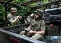 Реактивный дрон-перехватчик догнал и сбил «Герань-5» (видео)